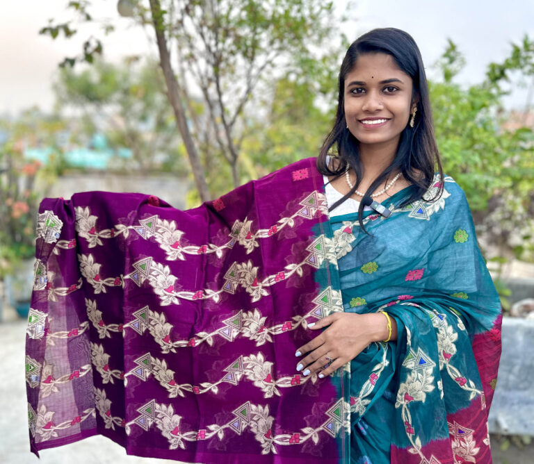 Bogenvelia Saree